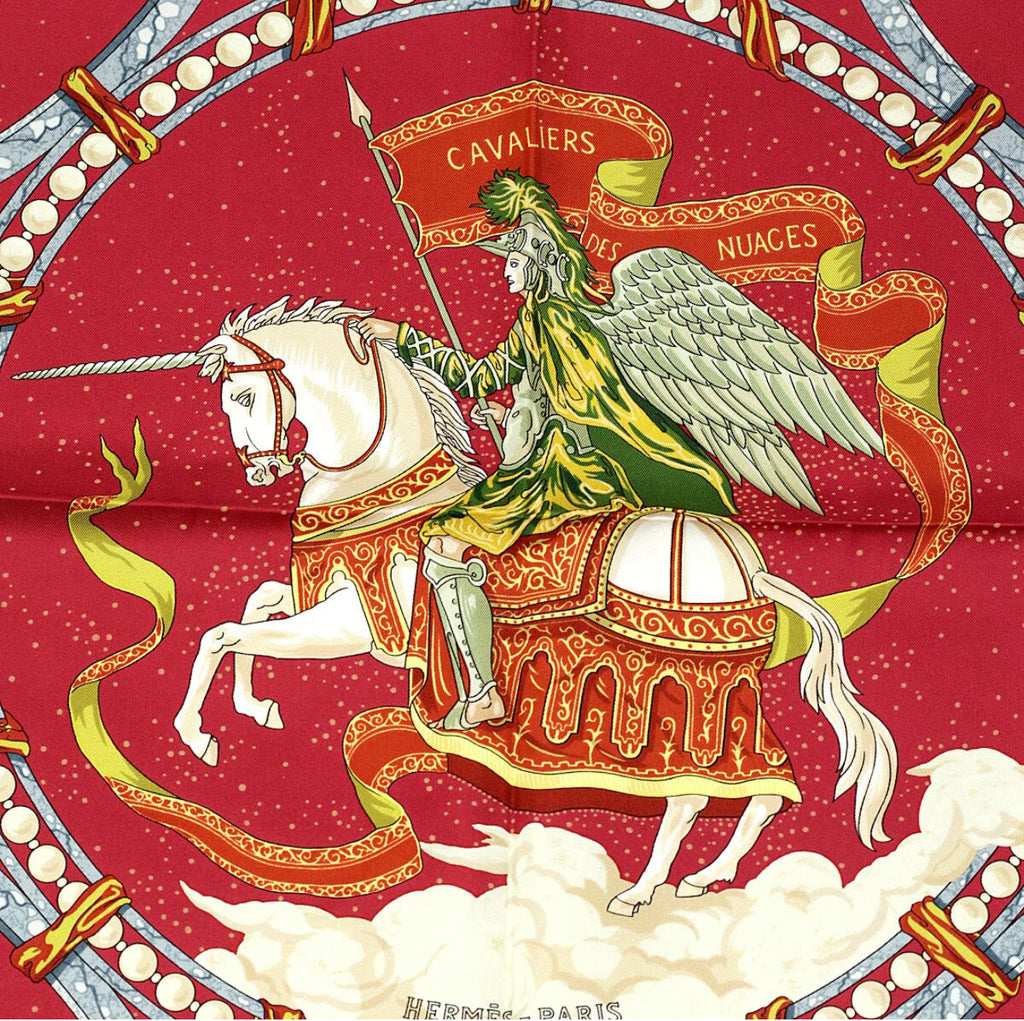 HERMES SILK SCARF