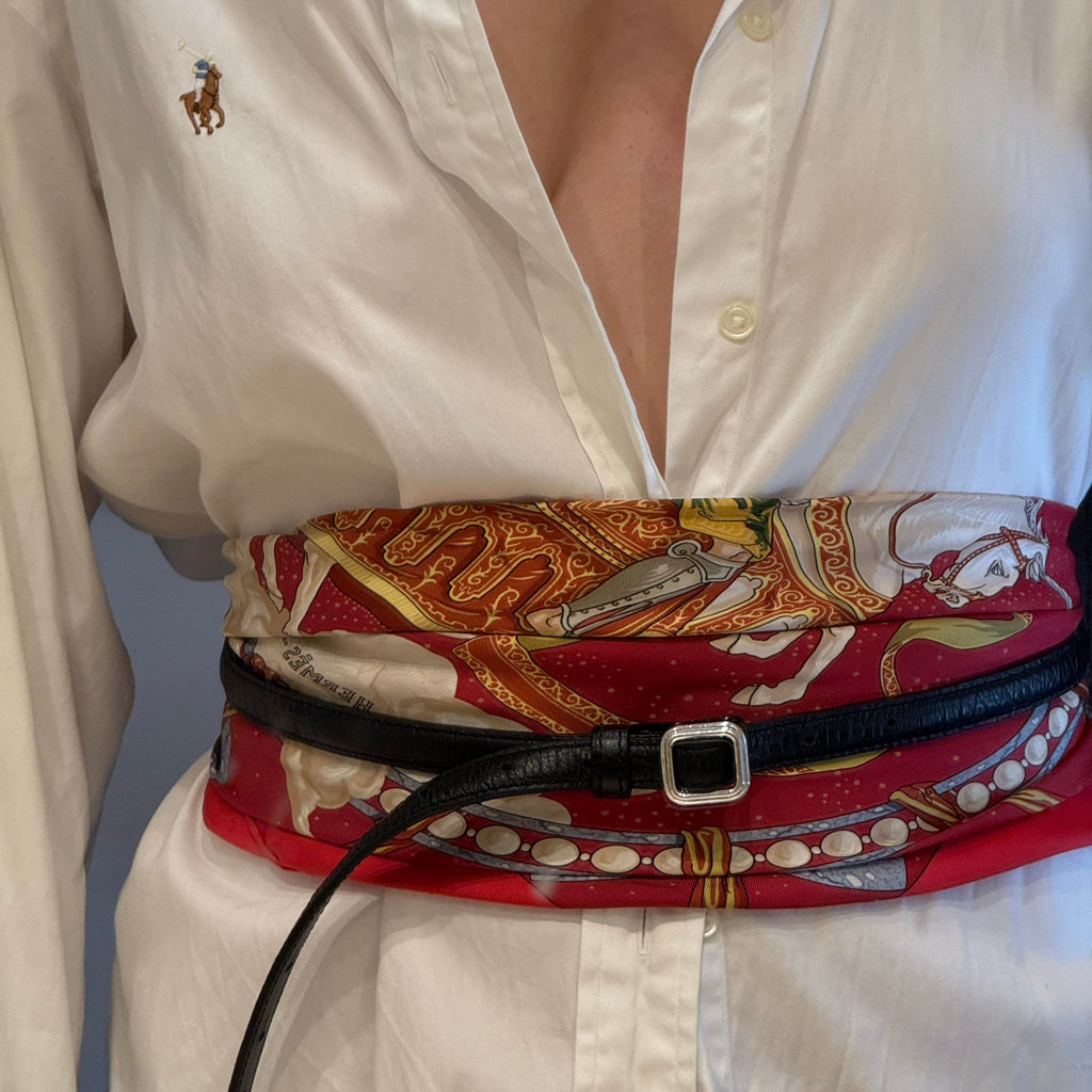 HERMES SILK SCARF